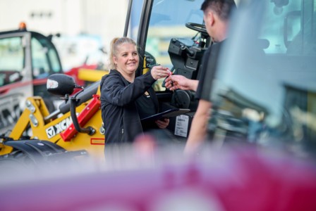 Beispielbild einer Mietübergabe